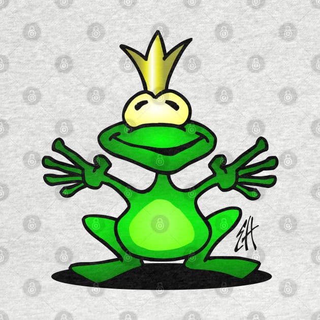 Frog prince by Cardvibes